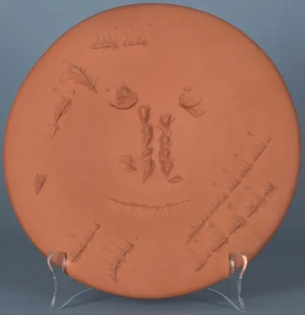 Cerámica Picasso - Visage de face (Full-face Face), 1963