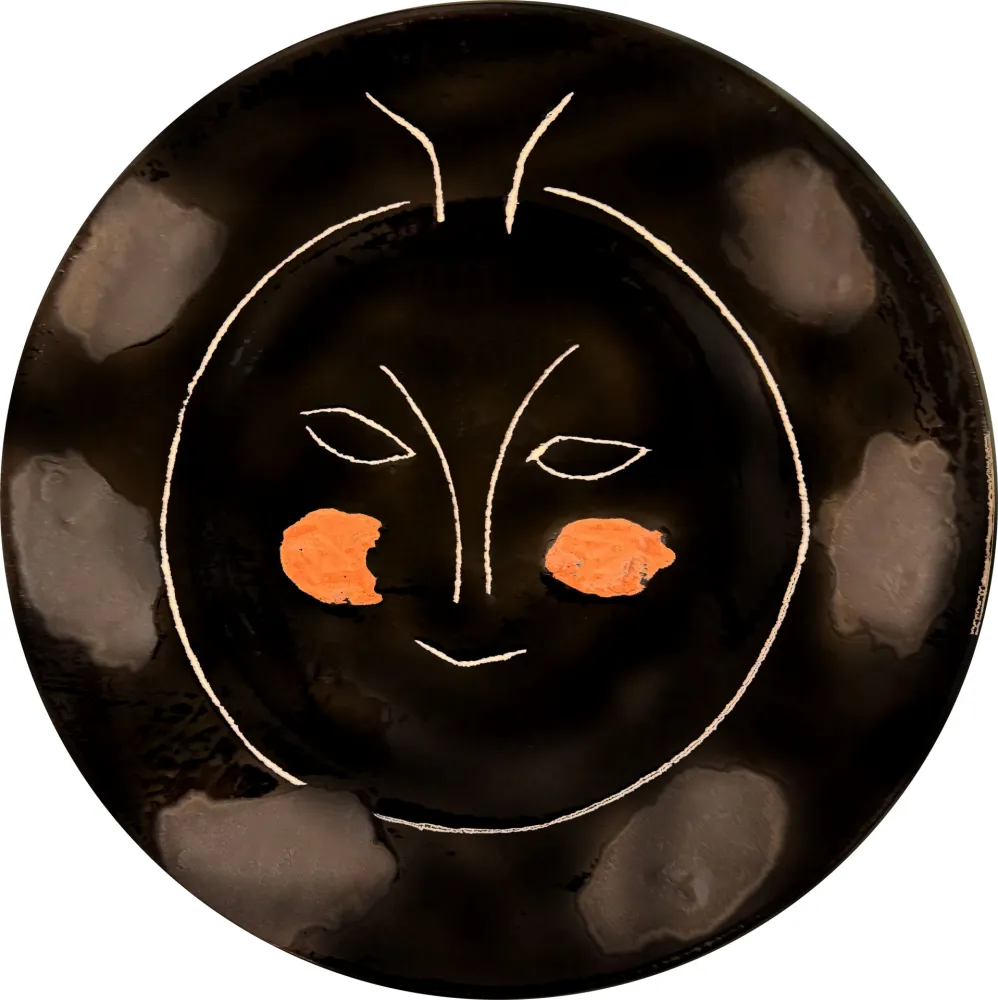 Cerámica Picasso - Visage noir