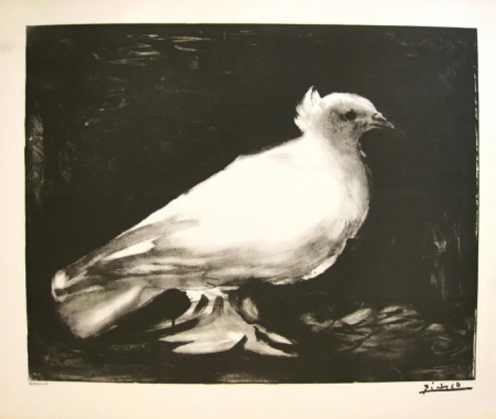 Litografía Picasso - XXème anniversaire, mouvement de la paix (before lettering)