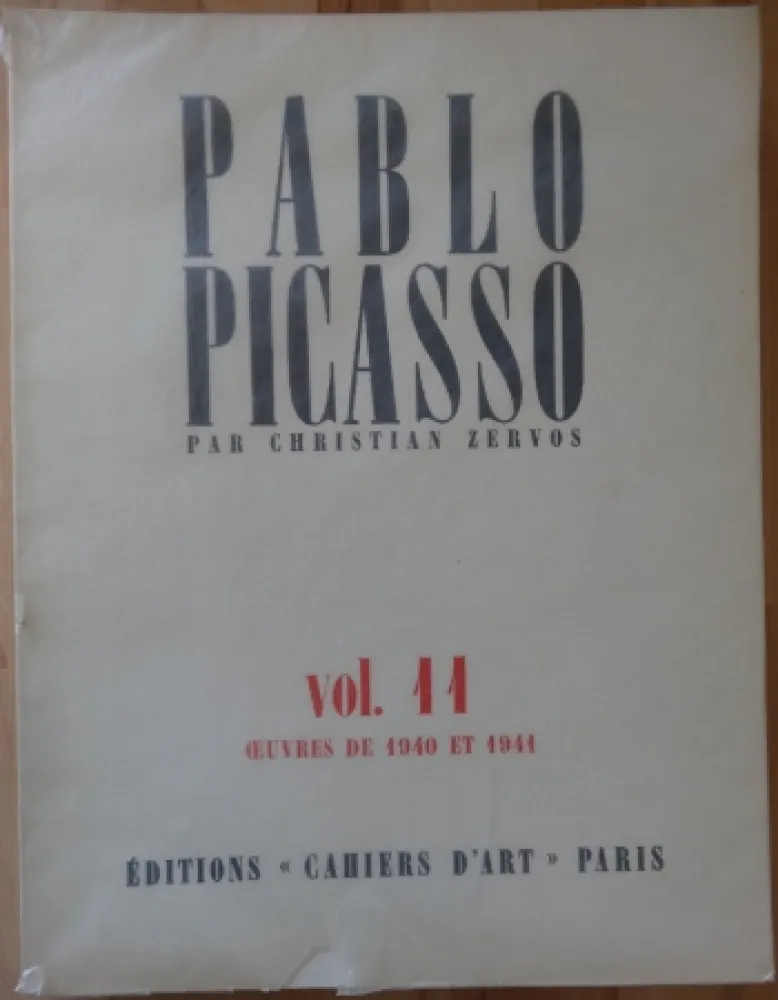 Libro Ilustrado Picasso - Zervos Vol 11 (1940-1941)