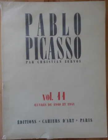 Libro Ilustrado Picasso - Zervos Vol 11 (1940-1941)