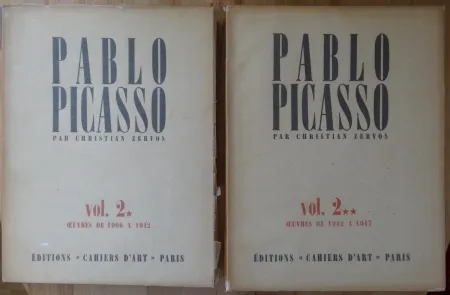 Libro Ilustrado Picasso - Zervos Vol 2 * & ** (1912-1917)