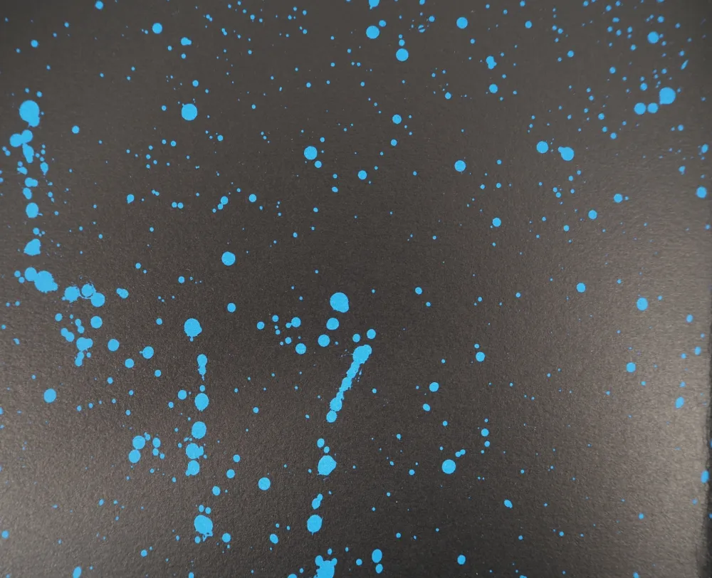 Litografía Piene - Espace Bleu