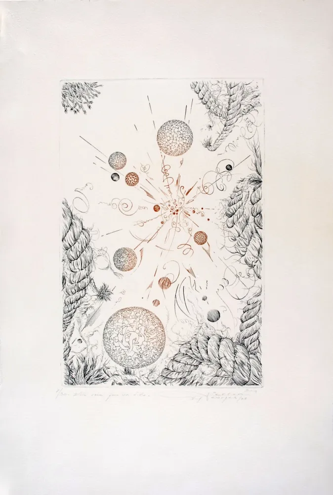 Grabado Pierron - Mille voix pour un Echo