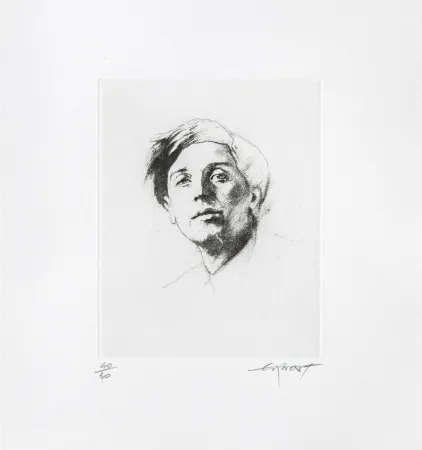 Grabado Pignon-Ernest - Alban Berg