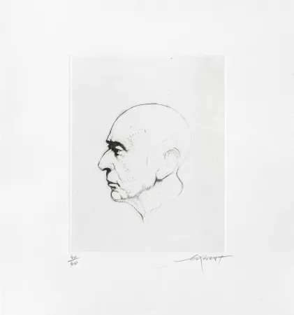 Grabado Pignon-Ernest - Arnold Schönberg