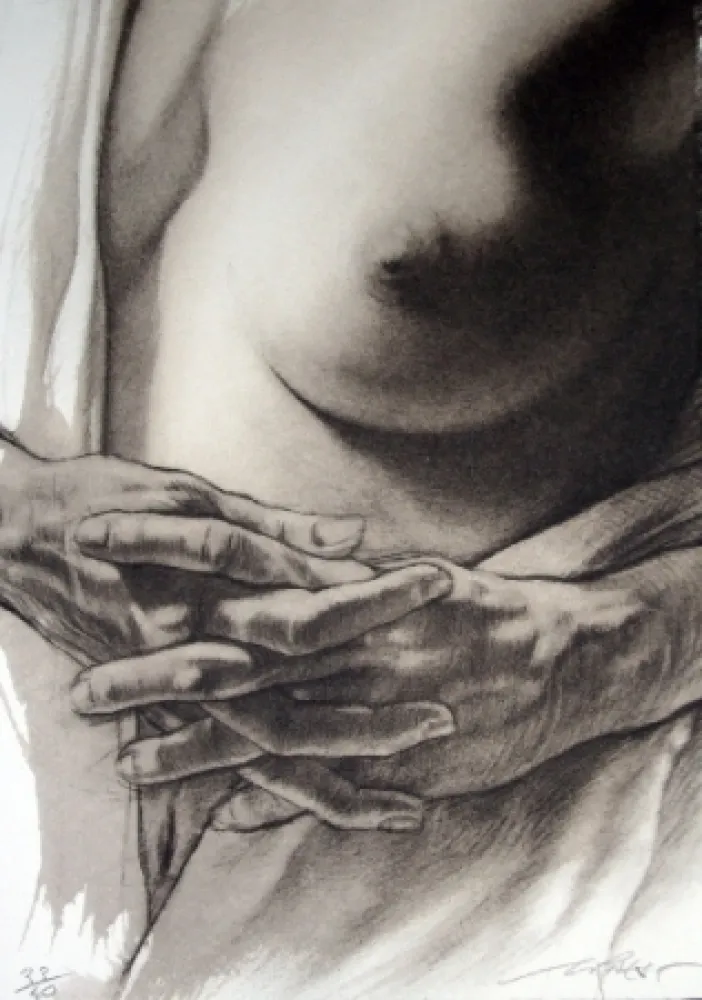 Litografía Pignon-Ernest - Corps d'extase