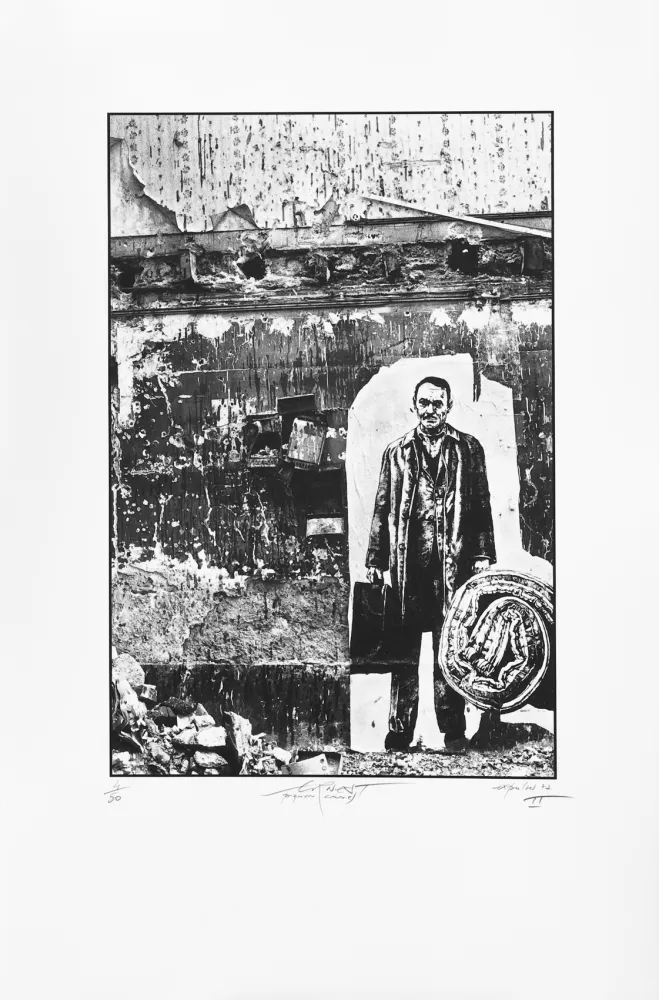 Litografía Pignon-Ernest - Expulsés 2 (Les)