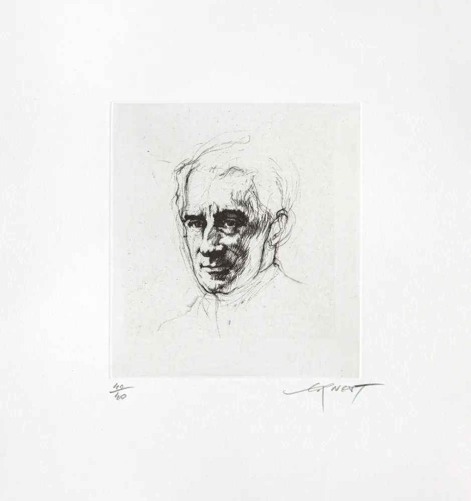 Grabado Pignon-Ernest - Maurice Ravel