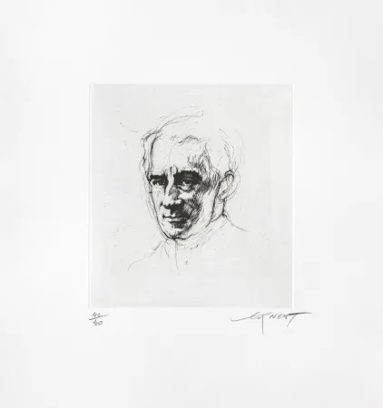 Grabado Pignon-Ernest - Maurice Ravel