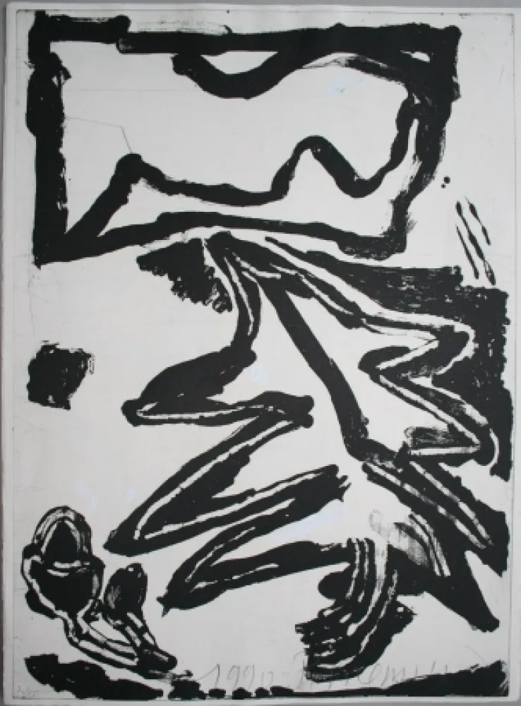 Aguafuerte Y Aguatinta Pincemin - Sans titre