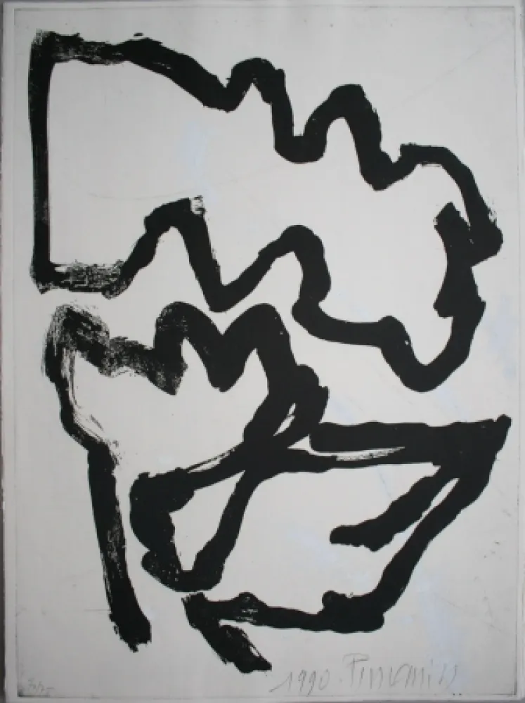 Aguafuerte Y Aguatinta Pincemin - Sans titre