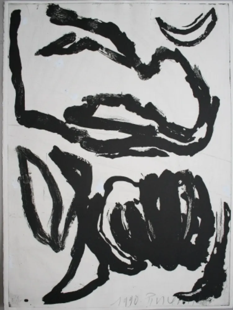 Aguafuerte Y Aguatinta Pincemin - Sans titre