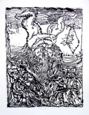 Aguatinta Pincemin - Sans titre