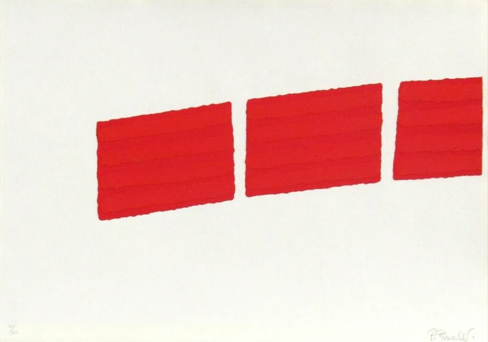 Serigrafía Pinelli - Pittura R (b)