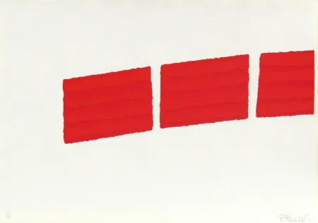 Serigrafía Pinelli - Pittura R (b)