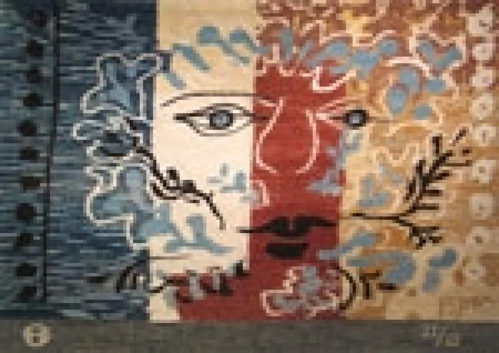 Serigrafía Piper - Foliate Head