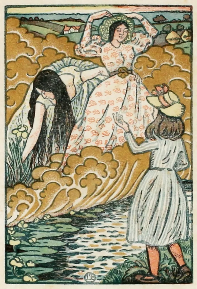 Grabado En Madera Pissarro - In the field