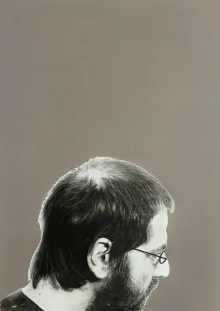 Serigrafía Pistoletto - Autoritratto, 1970