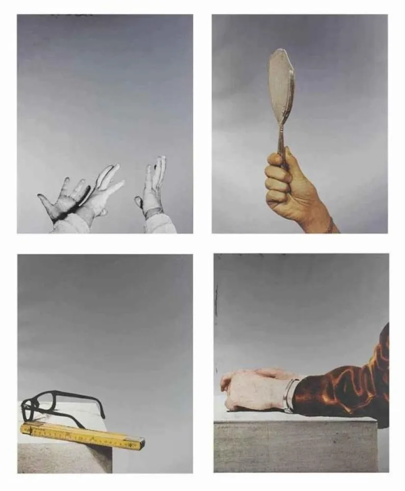 Serigrafía Pistoletto - Cartella B