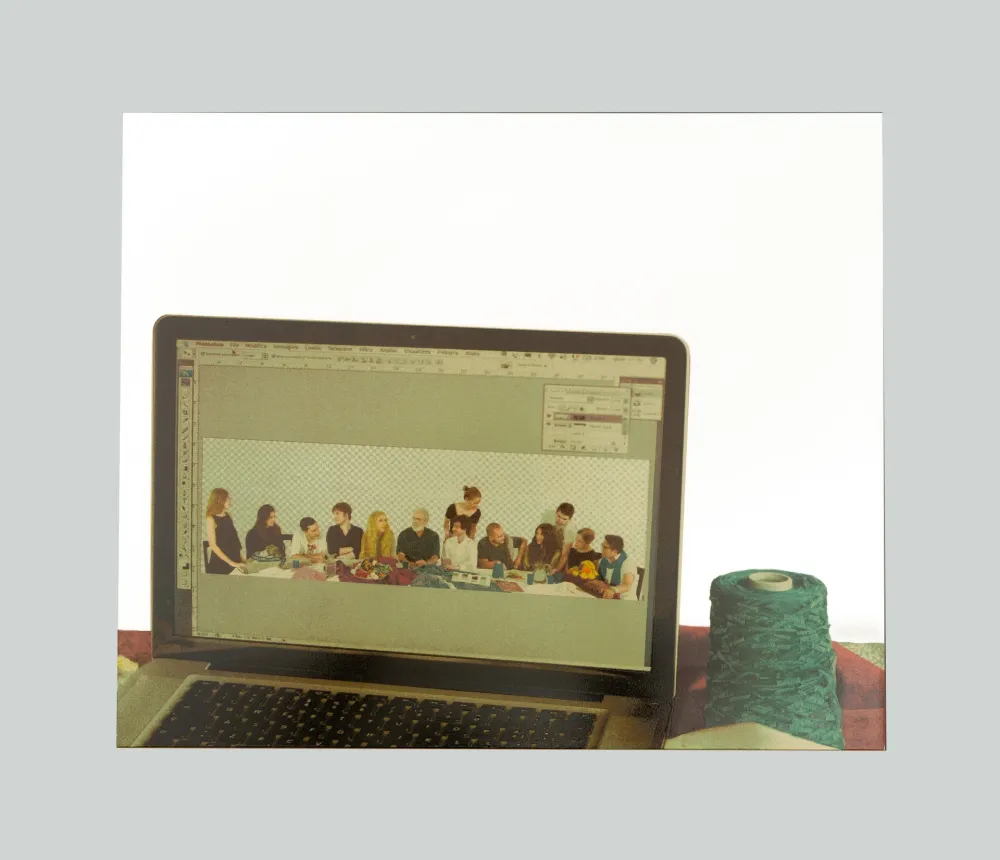 Serigrafía Pistoletto - Prima scena