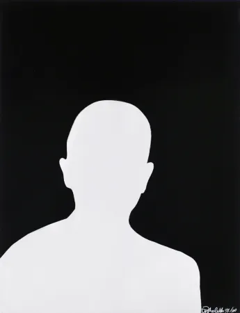 Serigrafía Pistoletto - Untitled