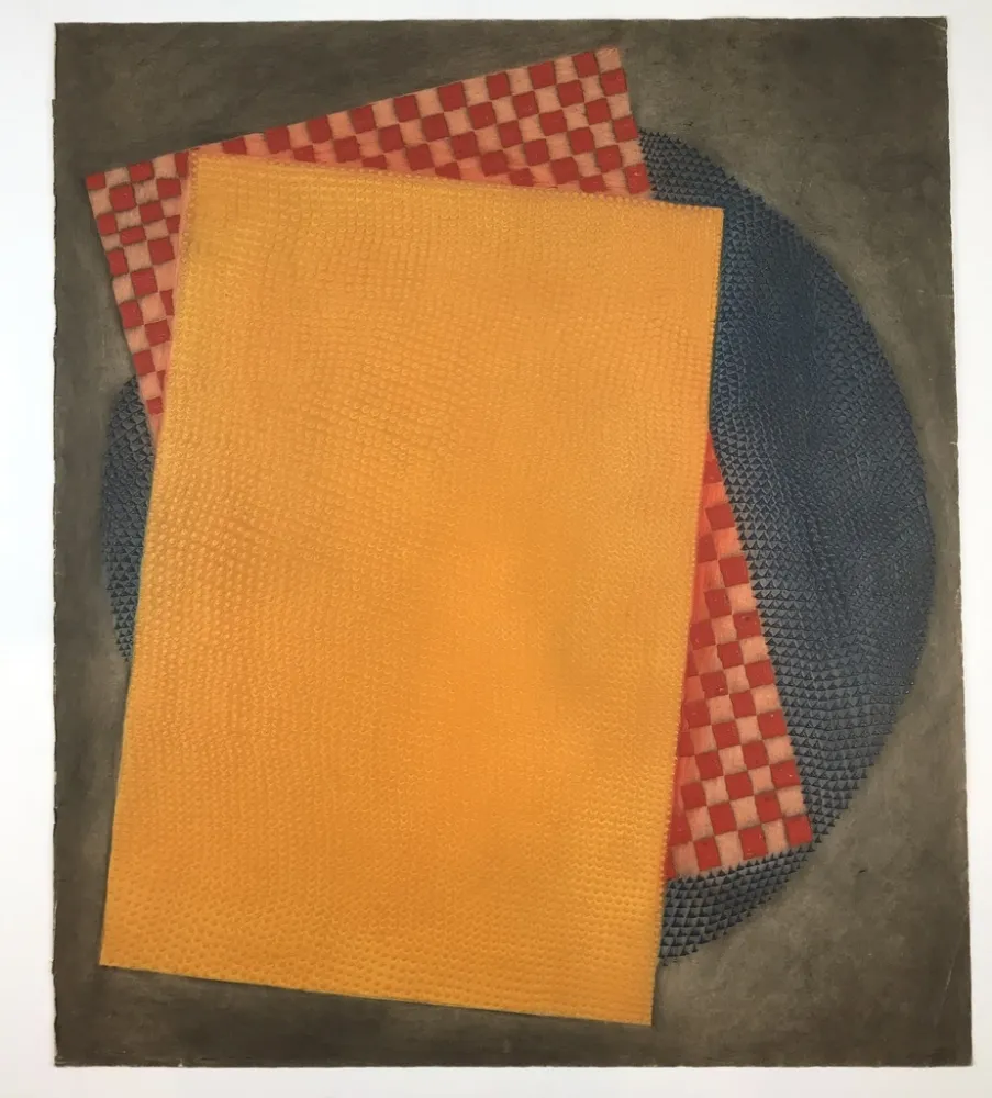 Aguafuerte Piza - Carré jaune