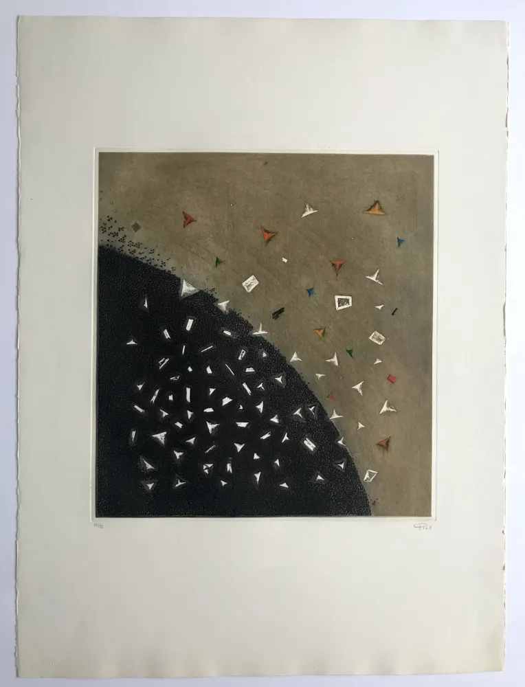 Grabado Piza - Eclatement Tellurien