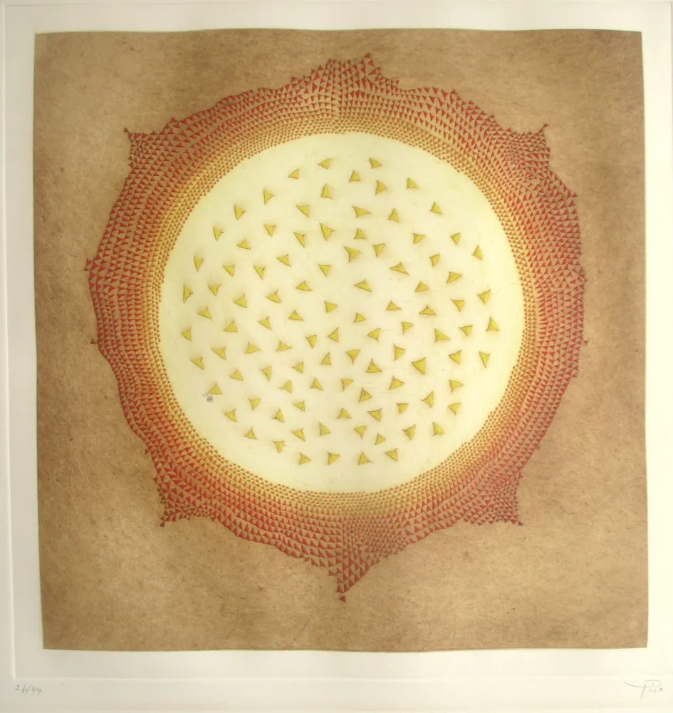 Aguafuerte Piza - Etoile du matin