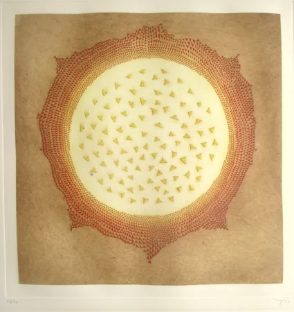 Aguafuerte Piza - Etoile du matin