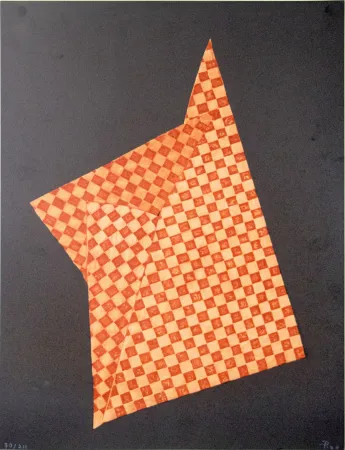 Grabado Piza - Le coussin rouge