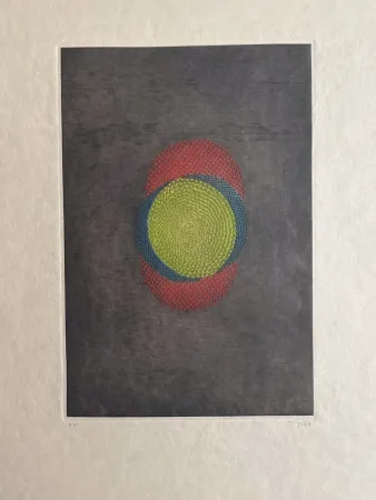 Grabado Piza - Rouge bleu vert 