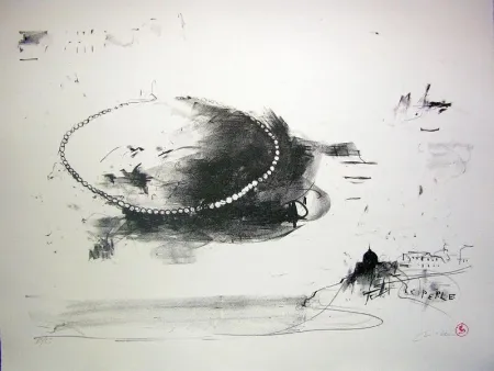 Litografía Pizzi Cannella - Perle coltivate