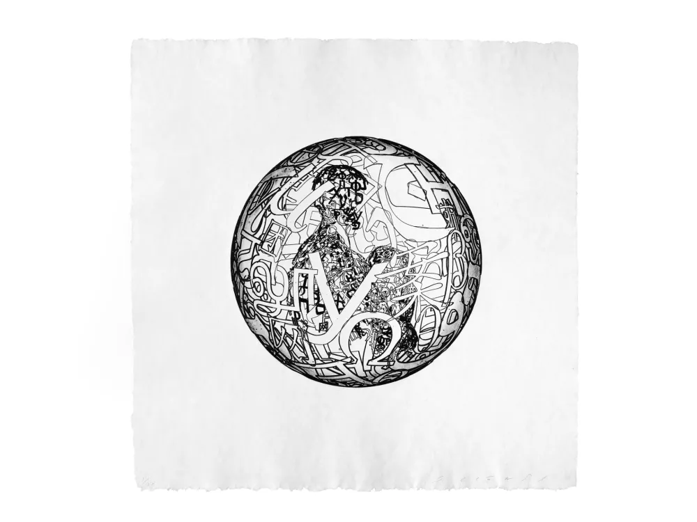 Grabado Plensa - Alchimistes 3