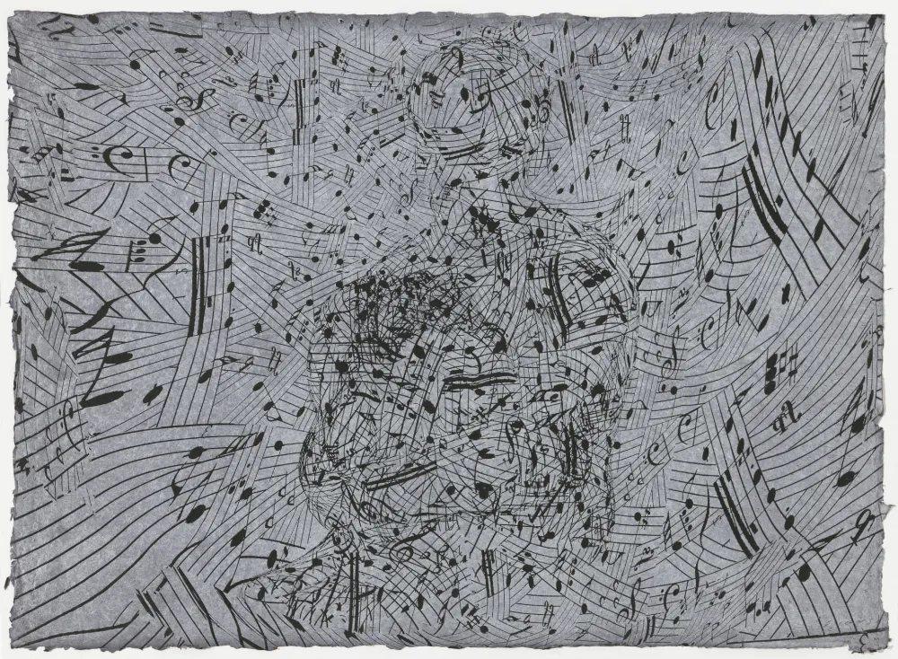 Grabado Plensa - Nocturne II