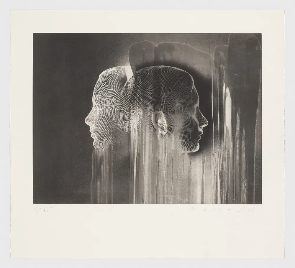 Grabado Plensa - Sin titulo