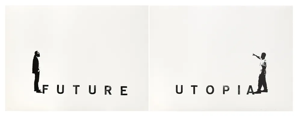 Grabado Plensa - Suite du temps 5