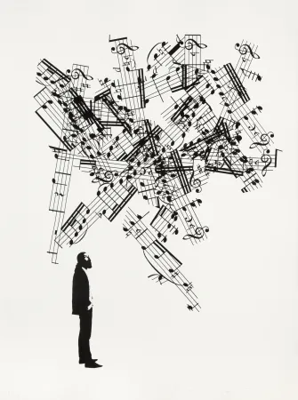 Grabado En Madera Plensa - Suite du temps X