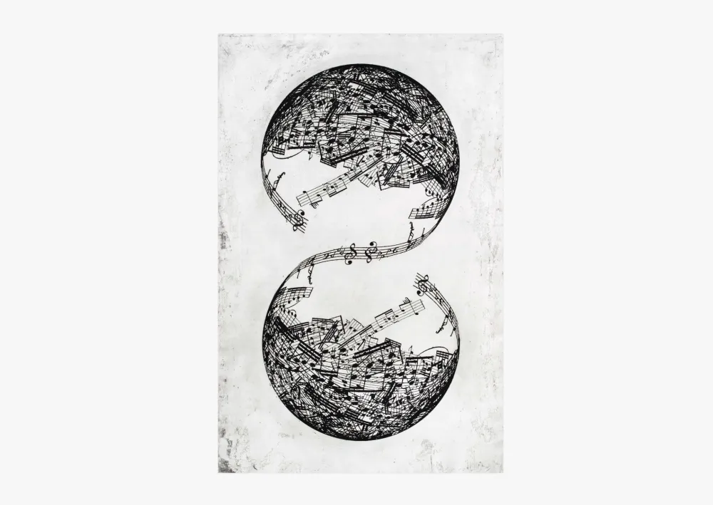 Grabado Plensa - Symétrie