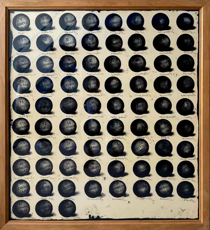 Litografía Plensa - Twins