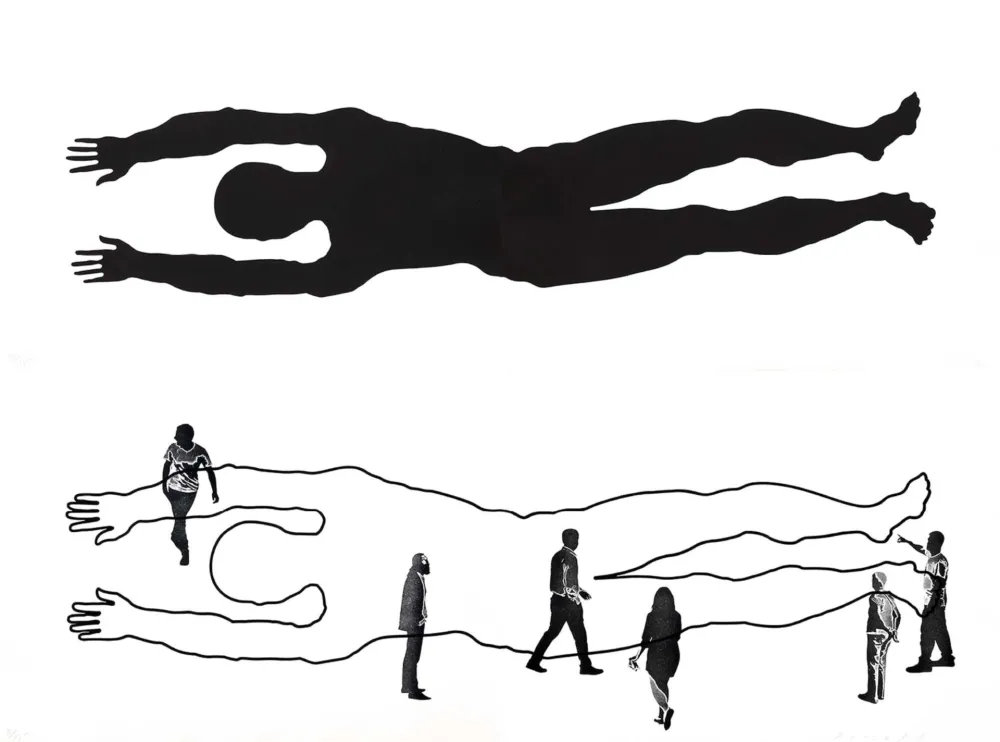 Relieve Plensa - Untitled (diptych)