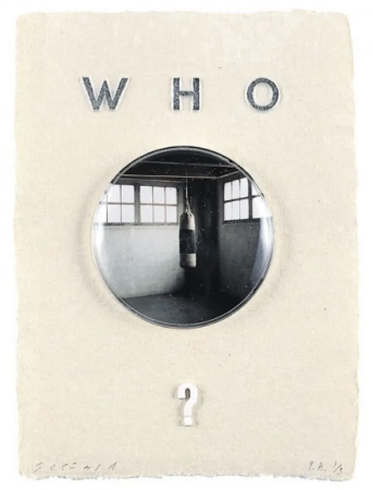 Grabado Plensa - Who?