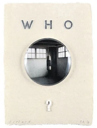 Grabado Plensa - Who?