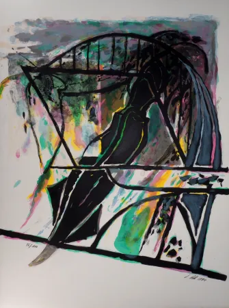 Litografía Poli - Cohérence : l'abstraction