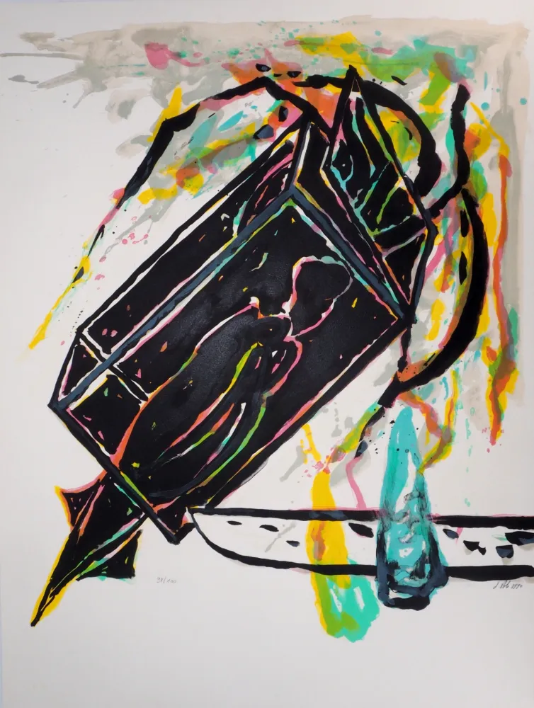 Litografía Poli - Cohérence : l'espace