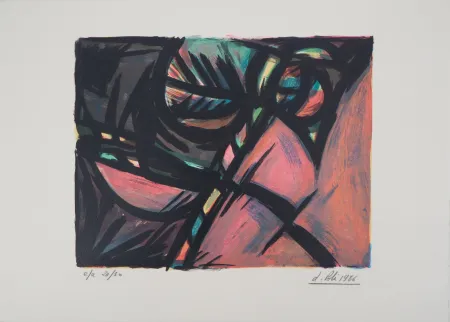 Litografía Poli - Le printemps