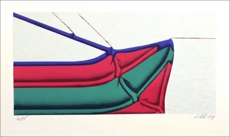 Litografía Poli - Ruduvius personnatus