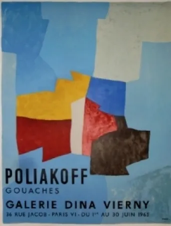 Cartel Poliakoff - Exposition Dina Virny