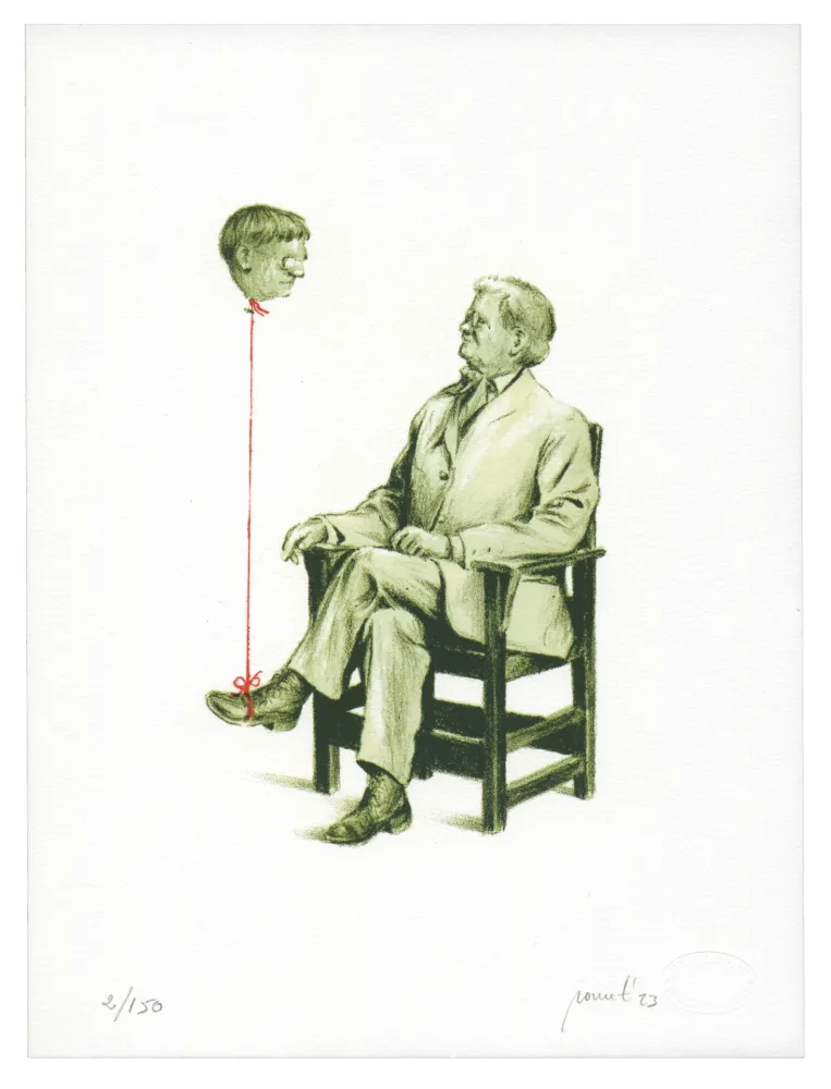 Litografía Pomet - La Sangre