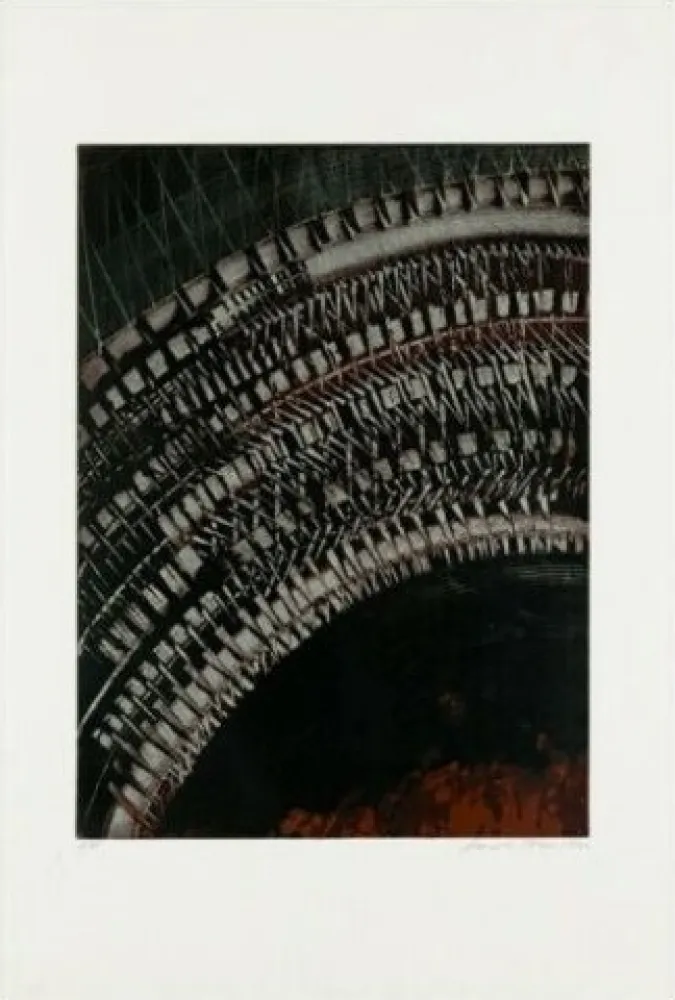 Serigrafía Pomodoro - Composizione